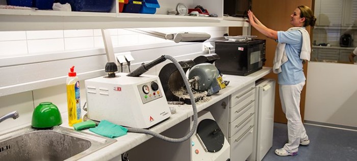 Gipsküche Zahnspangen